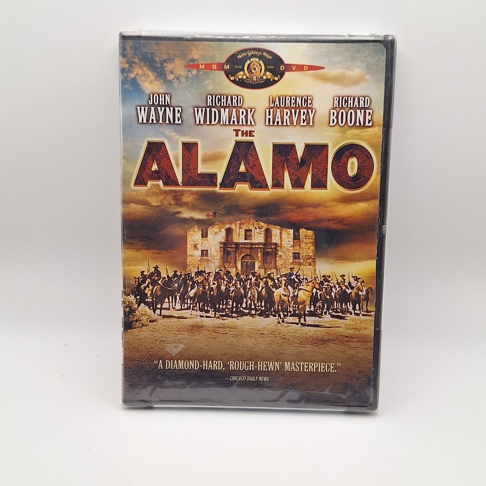 The Alamo DVD 1960 John Wayne Richard Widmark MGM Factory Sealed Widescreen